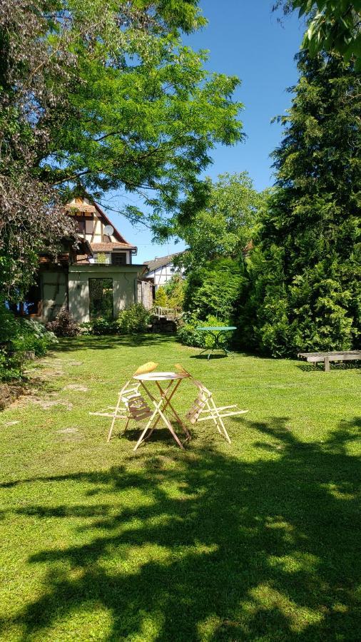 Gite A La Petite Fontaine-Plain Pied-Maison Alsacienne Renovee Avec Passion-4 Pers-4Nuitees Minimum Langensoultzbach Екстериор снимка